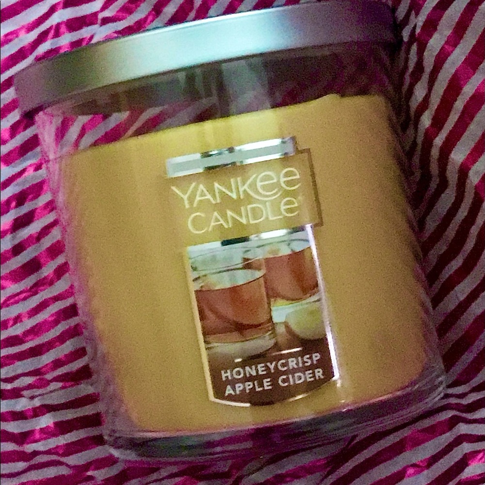 Honey crisp APPLE CIder Yankee Candle tumbler
